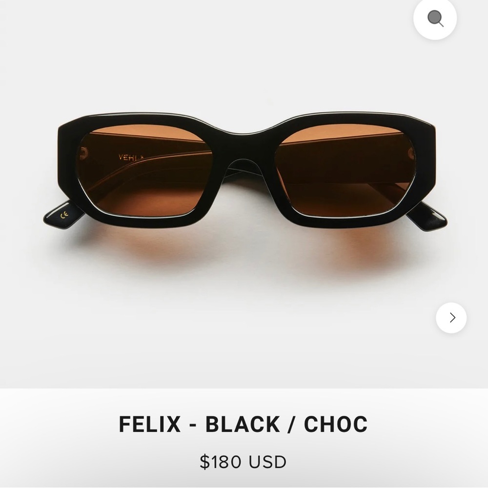VEHLA Felix Sunglasses (black/choc)
